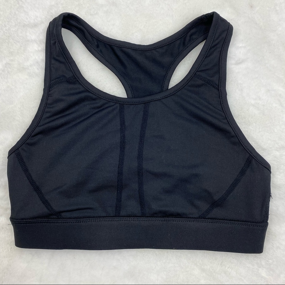 Pretty Little Thing All Black Sports Bra